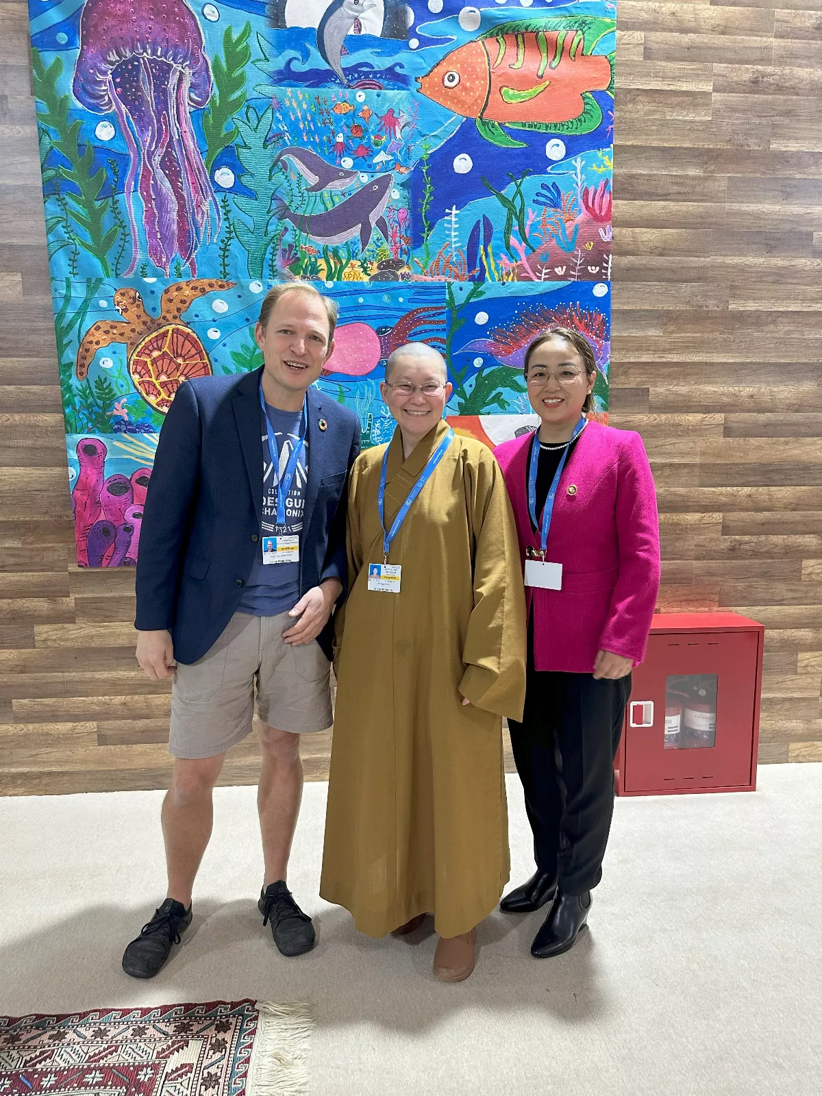 BLIA Participates in COP29 Green Zone: Emphasizing the Importance of Environmental and Spiritual Preservation